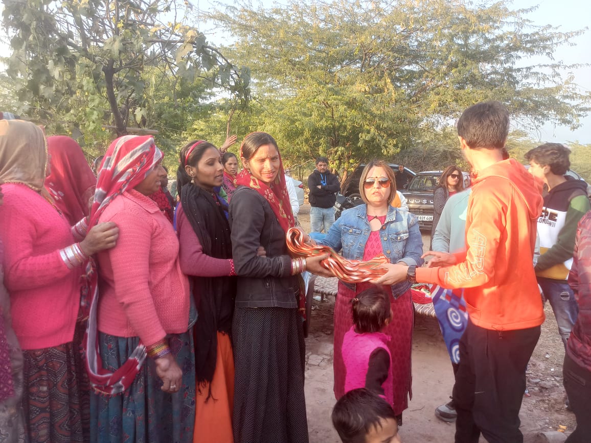 Blankets Distribution