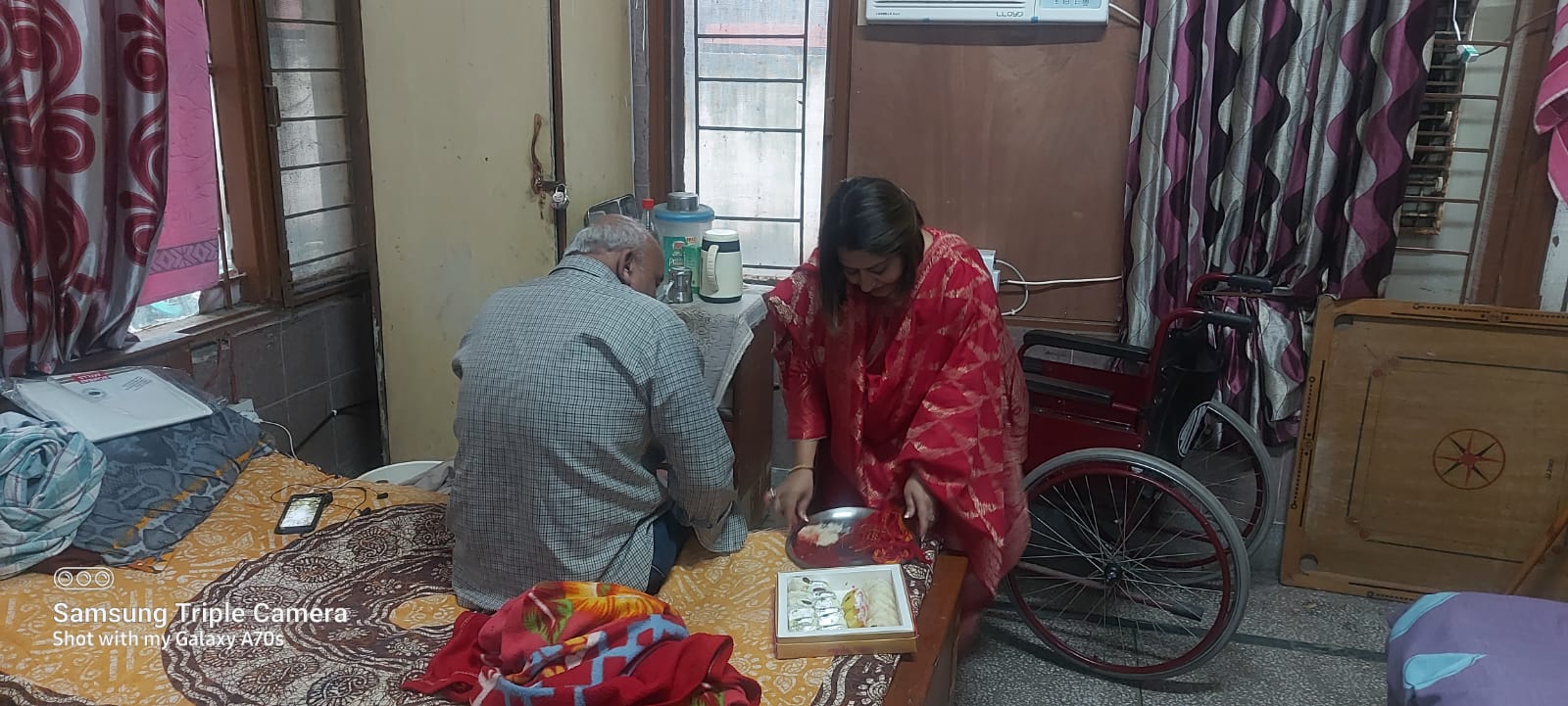 Old Age Home Festive Celebration